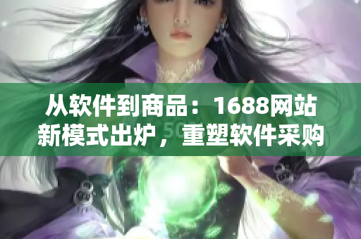 從軟件到商品：1688網(wǎng)站新模式出爐，重塑軟件采購(gòu)新標(biāo)準(zhǔn)