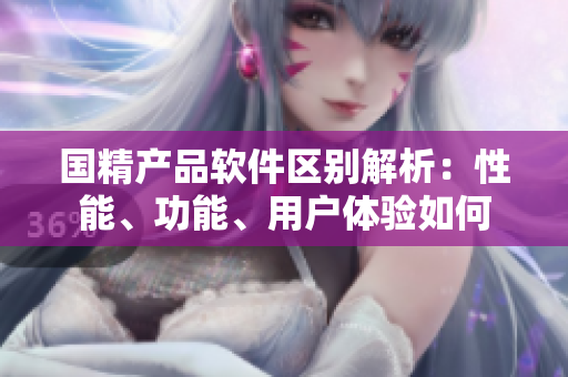國(guó)精產(chǎn)品軟件區(qū)別解析：性能、功能、用戶(hù)體驗(yàn)如何