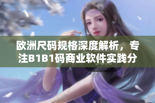 歐洲尺碼規(guī)格深度解析，專注B1B1碼商業(yè)軟件實踐分享