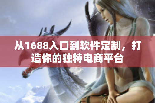 從1688入口到軟件定制，打造你的獨特電商平臺
