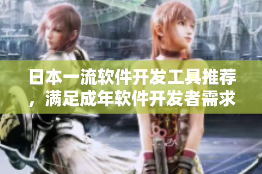 日本一流軟件開發(fā)工具推薦，滿足成年軟件開發(fā)者需求