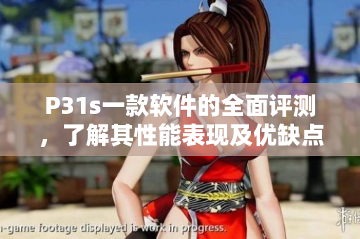 P31s一款軟件的全面評(píng)測(cè)，了解其性能表現(xiàn)及優(yōu)缺點(diǎn)