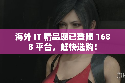 海外 IT 精品現已登陸 1688 平臺，趕快選購！