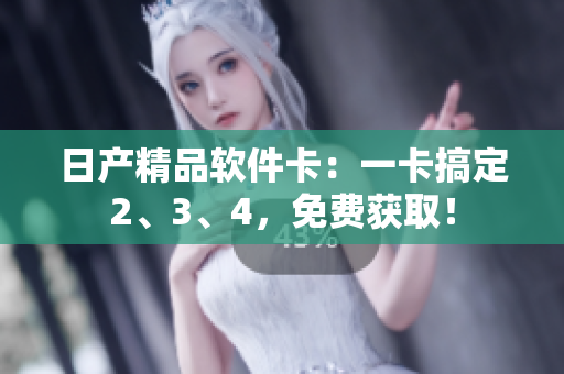 日產(chǎn)精品軟件卡：一卡搞定2、3、4，免費(fèi)獲?。? /></a><h4 class=