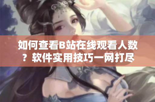 如何查看B站在線觀看人數(shù)？軟件實(shí)用技巧一網(wǎng)打盡