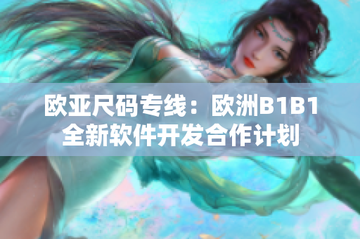 歐亞尺碼專線：歐洲B1B1全新軟件開(kāi)發(fā)合作計(jì)劃