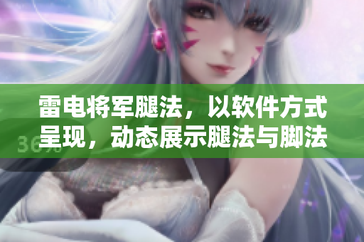 雷電將軍腿法，以軟件方式呈現(xiàn)，動態(tài)展示腿法與腳法圖片