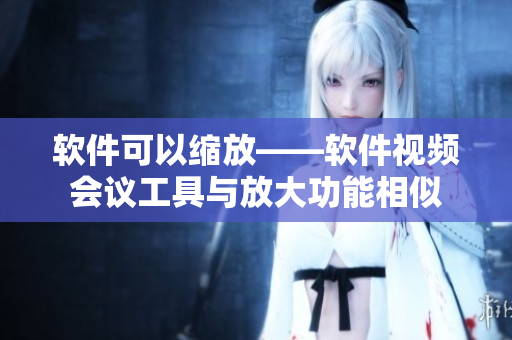 軟件可以縮放——軟件視頻會議工具與放大功能相似