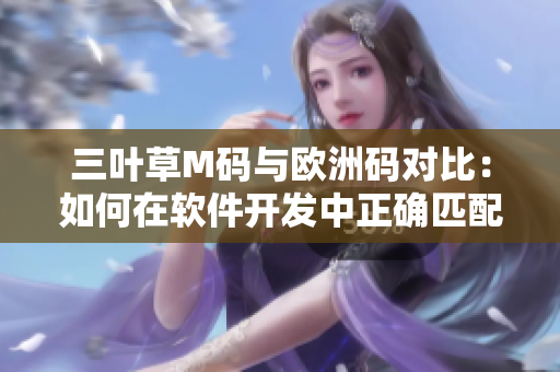 三葉草M碼與歐洲碼對比：如何在軟件開發(fā)中正確匹配尺碼？