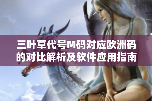 三葉草代號M碼對應(yīng)歐洲碼的對比解析及軟件應(yīng)用指南