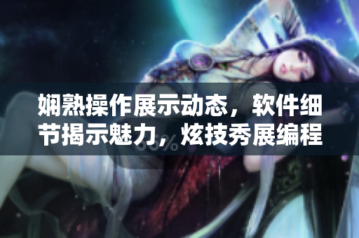 嫻熟操作展示動態(tài)，軟件細節(jié)揭示魅力，炫技秀展編程奧妙