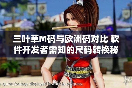 三葉草M碼與歐洲碼對比 軟件開發(fā)者需知的尺碼轉(zhuǎn)換秘籍