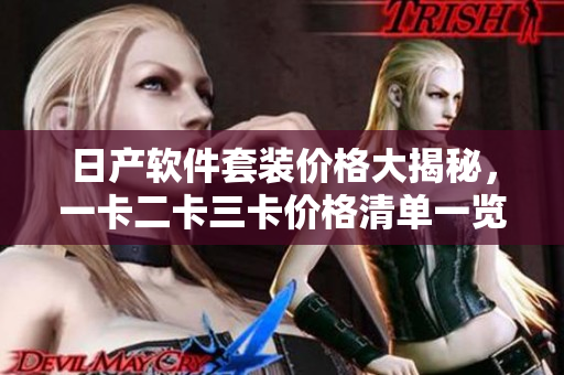 日產(chǎn)軟件套裝價格大揭秘，一卡二卡三卡價格清單一覽無余