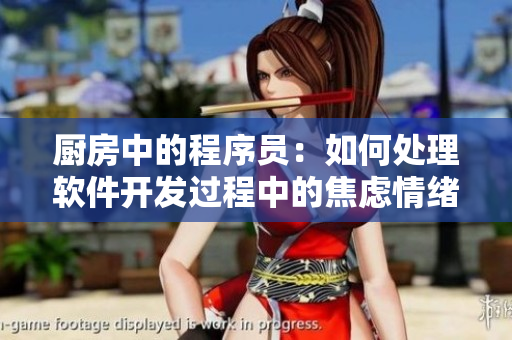 廚房中的程序員：如何處理軟件開(kāi)發(fā)過(guò)程中的焦慮情緒？