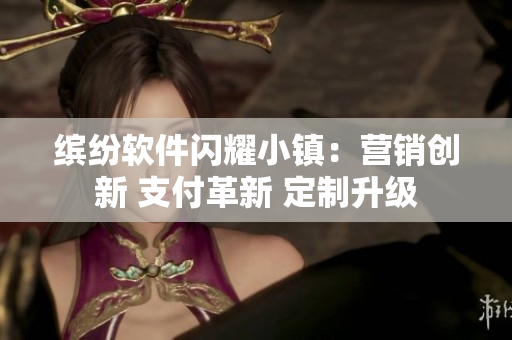 繽紛軟件閃耀小鎮(zhèn)：營銷創(chuàng)新 支付革新 定制升級
