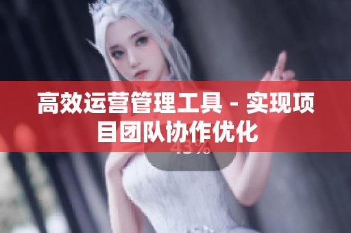 高效運(yùn)營管理工具 - 實(shí)現(xiàn)項(xiàng)目團(tuán)隊(duì)協(xié)作優(yōu)化