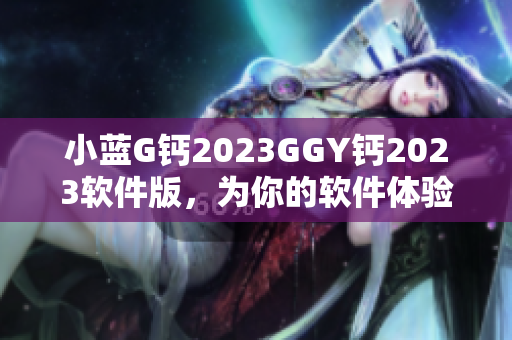 小藍(lán)G鈣2023GGY鈣2023軟件版，為你的軟件體驗(yàn)保駕護(hù)航