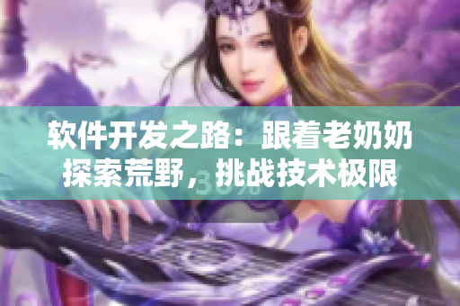 軟件開(kāi)發(fā)之路：跟著老奶奶探索荒野，挑戰(zhàn)技術(shù)極限