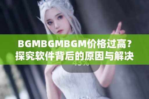 BGMBGMBGM價格過高？探究軟件背后的原因與解決方案