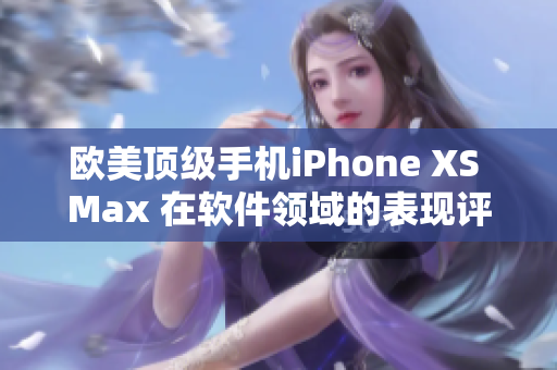 歐美頂級手機(jī)iPhone XS Max 在軟件領(lǐng)域的表現(xiàn)評測