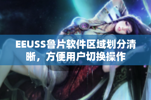 EEUSS魯片軟件區(qū)域劃分清晰，方便用戶(hù)切換操作