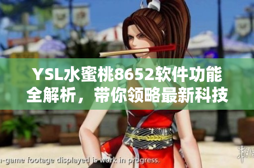 YSL水蜜桃8652軟件功能全解析，帶你領略最新科技魅力