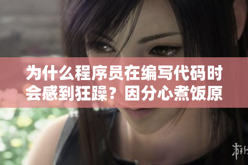 為什么程序員在編寫代碼時會感到狂躁？因分心煮飯原因。