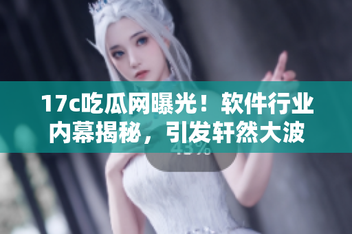 17c吃瓜網(wǎng)曝光！軟件行業(yè)內(nèi)幕揭秘，引發(fā)軒然大波