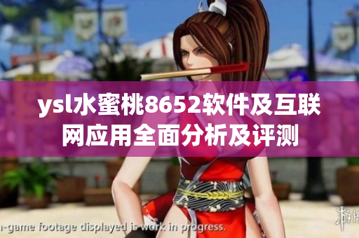 ysl水蜜桃8652軟件及互聯(lián)網(wǎng)應(yīng)用全面分析及評(píng)測