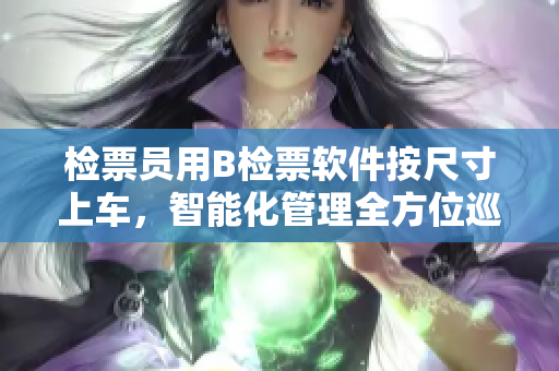 檢票員用B檢票軟件按尺寸上車，智能化管理全方位巡檢