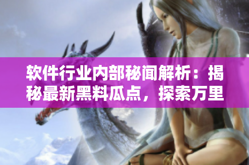 軟件行業(yè)內(nèi)部秘聞解析：揭秘最新黑料瓜點(diǎn)，探索萬里長征般的發(fā)展歷程