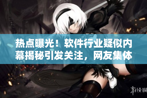熱點曝光！軟件行業(yè)疑似內(nèi)幕揭秘引發(fā)關(guān)注，網(wǎng)友集體“吃瓜”盯緊屏幕