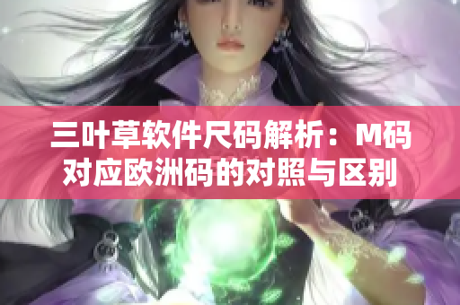 三葉草軟件尺碼解析：M碼對應歐洲碼的對照與區(qū)別