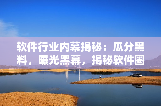 軟件行業(yè)內(nèi)幕揭秘：瓜分黑料，曝光黑幕，揭秘軟件圈內(nèi)獨家隱秘