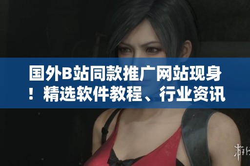 國外B站同款推廣網(wǎng)站現(xiàn)身！精選軟件教程、行業(yè)資訊一網(wǎng)打盡