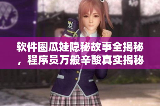 軟件圈瓜娃隱秘故事全揭秘，程序員萬般辛酸真實(shí)揭秘