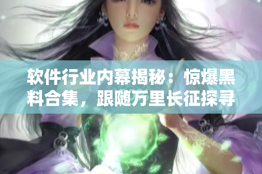 軟件行業(yè)內(nèi)幕揭秘：驚爆黑料合集，跟隨萬里長征探尋真相