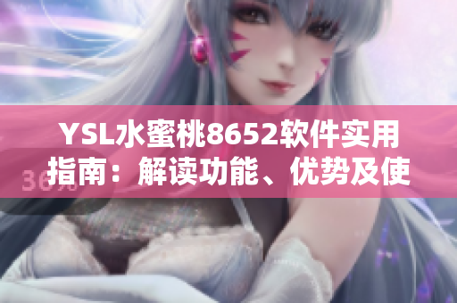 YSL水蜜桃8652軟件實用指南：解讀功能、優(yōu)勢及使用技巧