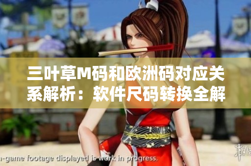 三葉草M碼和歐洲碼對應(yīng)關(guān)系解析：軟件尺碼轉(zhuǎn)換全解析