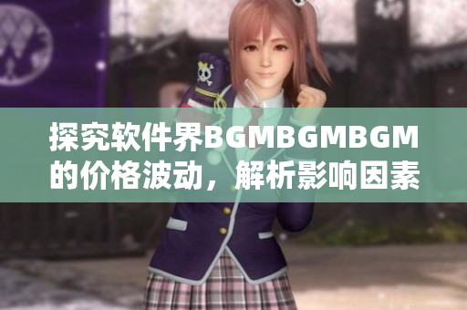探究軟件界BGMBGMBGM的價格波動，解析影響因素與市場變化趨勢