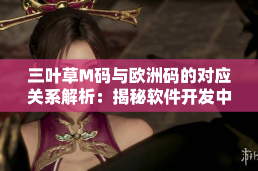三葉草M碼與歐洲碼的對應關系解析：揭秘軟件開發(fā)中的尺碼轉換技巧