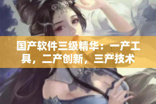 國產(chǎn)軟件三級精華：一產(chǎn)工具，二產(chǎn)創(chuàng)新，三產(chǎn)技術(shù)