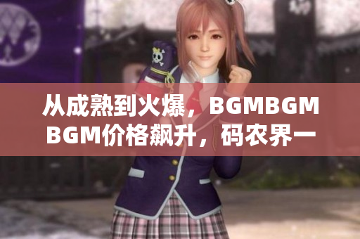 從成熟到火爆，BGMBGMBGM價格飆升，碼農(nóng)界一片哀嘆