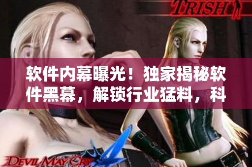 軟件內(nèi)幕曝光！獨家揭秘軟件黑幕，解鎖行業(yè)猛料，科技圈掀起熱議
