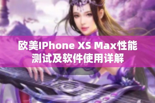 歐美IPhone XS Max性能測試及軟件使用詳解