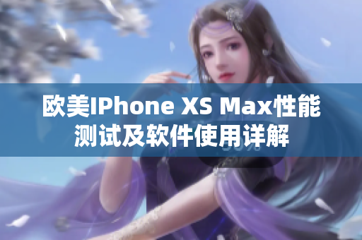 歐美IPhone XS Max性能測試及軟件使用詳解