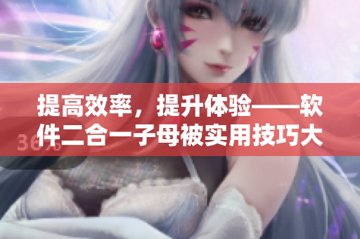 提高效率，提升體驗——軟件二合一子母被實用技巧大揭秘