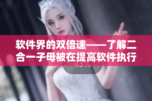 軟件界的雙倍速——了解二合一子母被在提高軟件執(zhí)行效率上的優(yōu)勢