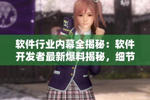 軟件行業(yè)內(nèi)幕全揭秘：軟件開發(fā)者最新爆料揭秘，細(xì)節(jié)驚人！