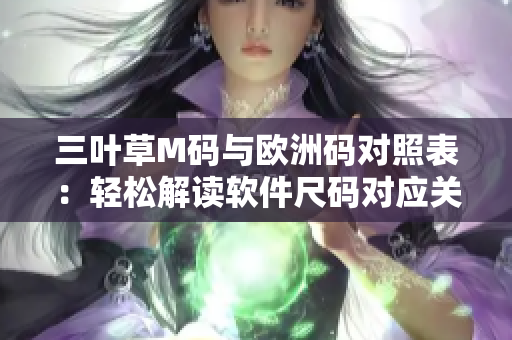 三葉草M碼與歐洲碼對照表：輕松解讀軟件尺碼對應關(guān)系
